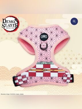 Nezuko Kamado Pet Harness Size XXS